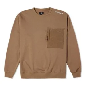 Camisola Cozy Utility Tamanhos asiáticos “Castanho”