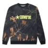 Camisola de gola redonda com estampado Realtree Tamanhos asiáticos “Preto”