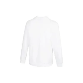 Camisola de gola redonda com estrela bordada e padrão em ziguezague Tamanhos asiáticos “Branco” Camisola de gola redonda com estrela bordada e padrão em ziguezague Tamanhos asiáticos “Branco”