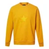 Camisola de gola redonda com logótipo Converse para homem, amarela