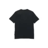Camisola de manga curta com gola redonda e logótipo Alphabet impresso, preta