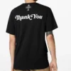 Camisola de manga curta com logótipo em letras, preta