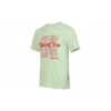 Camisola de manga curta Converse Renew com impressão do alfabeto para homem, verde