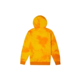 Camisola desportiva casual masculina Converse Tie Dye Gradient Amarela