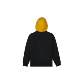 Camisola Desportiva com Capuz e Logótipo para Homem Preta Camisola Desportiva com Capuz e Logótipo para Homem Preta