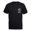 Camisola desportiva de manga curta com logótipo Converse para homem, preta