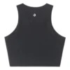 Camisola sem mangas em malha com logótipo Tamanhos asiáticos “Preto”