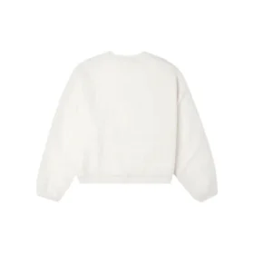 Camisola Sherpa Crew Tamanhos Ásia “Egret”
