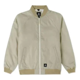 Casaco Bomber Acolchoado Utilitário Tamanhos Asiáticos “Beige”