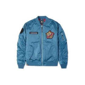 Casaco Bomber CNY Tiger Tamanhos asiáticos “Azul Multicolorido”