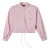 Casaco casual com logótipo pequeno Rosa Roxo