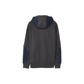 Casaco com capuz e fecho de correr Converse x Paria Farzaneh para homem, azul Casaco com capuz e fecho de correr Converse x Paria Farzaneh para homem, azul