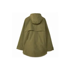 Casaco com capuz e meio fecho de correr Converse x Kim Jones para homem, estilo desportivo casual, verde militar Casaco com capuz e meio fecho de correr Converse x Kim Jones para homem, estilo desportivo casual, verde militar