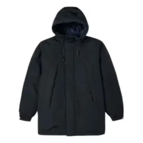 Casaco com capuz Premium Mid Down Tamanhos asiáticos “Preto” Casaco com capuz Premium Mid Down Tamanhos asiáticos “Preto”