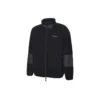 Casaco com gola alta e costuras Converse para homem, preto