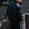 Casaco de basebol desportivo casual com gola alta Tamanhos asiáticos “Preto”