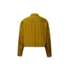 Casaco de camisa xadrez reversível Tamanhos asiáticos “Amarelo”