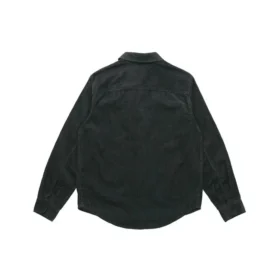 Casaco de ganga com bolsos cargo Converse para homem, em veludo cotelê, preto Casaco de ganga com bolsos cargo Converse para homem, em veludo cotelê, preto
