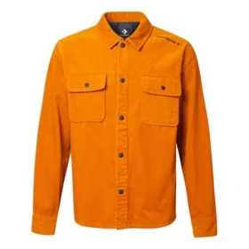 Casaco de ganga e veludo cotelê Converse Sports Cargo para homem, amarelo