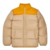 Casaco de Inverno Puffer Tamanhos Asiáticos “Beige Tan”