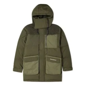 Casaco de penas Premium Mid Tamanhos asiáticos “Cargo Khaki”