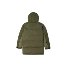 Casaco de penas Premium Mid Tamanhos asiáticos “Cargo Khaki”