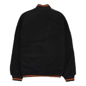 Casaco Insulado Varsity Converse x Vince Staples Tamanhos Asiáticos “Black Orange” Casaco Insulado Varsity Converse x Vince Staples Tamanhos Asiáticos “Black Orange”