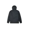 Casaco preto acolchoado com capuz e mangas compridas Converse Casual Sports Cargo para homem