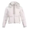 Casaco Puffer Curto Premium Tamanhos Asiáticos “Branco”