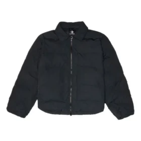Casaco Puffer Curto Tamanhos Asiáticos “Preto” Casaco Puffer Curto Tamanhos Asiáticos “Preto”