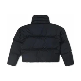 Casaco Puffer Curto Tamanhos Asiáticos “Preto”
