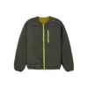 Casaco reversível em velo polar com logótipo Stay Warm Verde