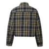 Casaco reversível estilo camisa Tamanhos asiáticos “Preto Cinza”