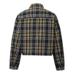 Casaco reversível estilo camisa Tamanhos asiáticos “Preto Cinza”