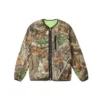 Casaco Sherpa Reversível Utilitário Tamanhos Asiáticos “Real Tree Edge Camo”