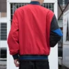 Casacos de basebol Tamanhos asiáticos “Azul Vermelho Preto”