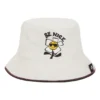 Chapéu de pescador Be Nice em chambray “Egret”