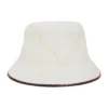 Chapéu de pescador Be Nice em chambray “Egret”