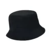 Chapéu de pescador com logótipo xadrez grande “Black”