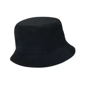 Chapéu de pescador com logótipo xadrez grande “Black”
