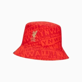 Chapéu de pescador reversível Converse x LFC “Vermelho Branco”