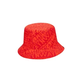 Chapéu de pescador reversível Converse x LFC “Vermelho Branco”