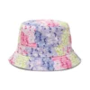 Chapéu de pescador reversível IWD “Azul Roxo Rosa Amarelo”