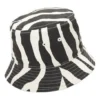Chapéu de pescador reversível Zebra “Black”