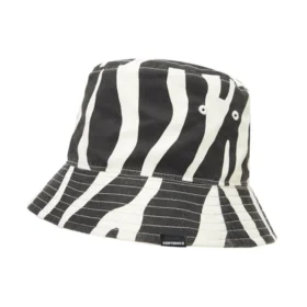 Chapéu de pescador reversível Zebra “Black”