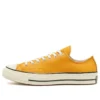 Chuck 1970s em couro com cores sazonais “Amarelo Branco”