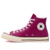 Chuck 1970s em couro com cores sazonais “Rosa Vermelho Branco”
