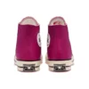 Chuck 1970s em couro com cores sazonais “Rosa Vermelho Branco”