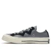 Chuck 1970s Leather Low Top Cinza Preto