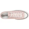 Chuck 1970s Retro Low Tops Sapatos Casuais de Skate Unissexo Rosa